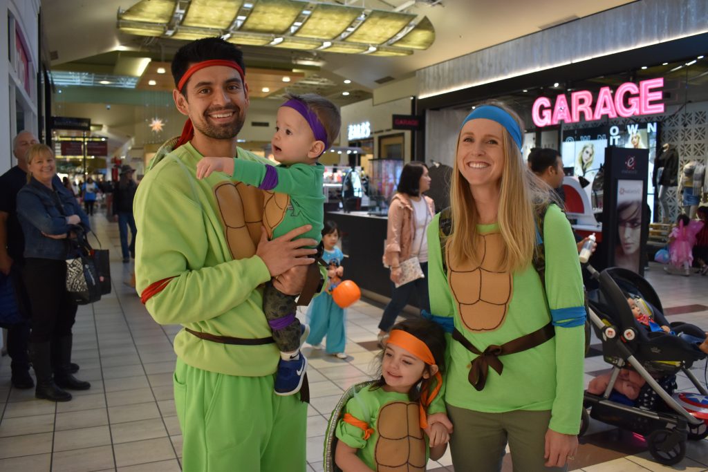 Halloween at Alderwood Ninja Turtles Family