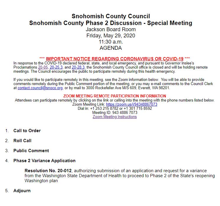 Snohomish County Council