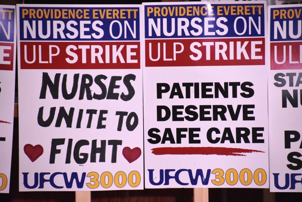 Providence nurses strike
